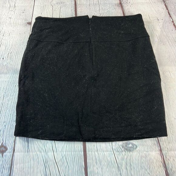Banana Republic Women's Wool Blend Black Career Skirt Size 8 28W - Picture 8 of 8